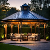 Sunjoy Chatham Steel Hardtop Gazebo