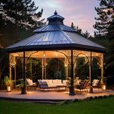Sunjoy Chatham Steel Hardtop Gazebo