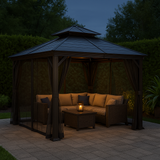 Sunjoy Chatham Steel Hardtop Gazebo